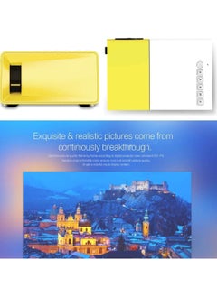 AWH Micro Mini Projector,Durable Ultra Mini Portable Projector for YG300 | Easy to Use Garden Projector for Smartphone, Laptop, Home Cinema  - Image 2