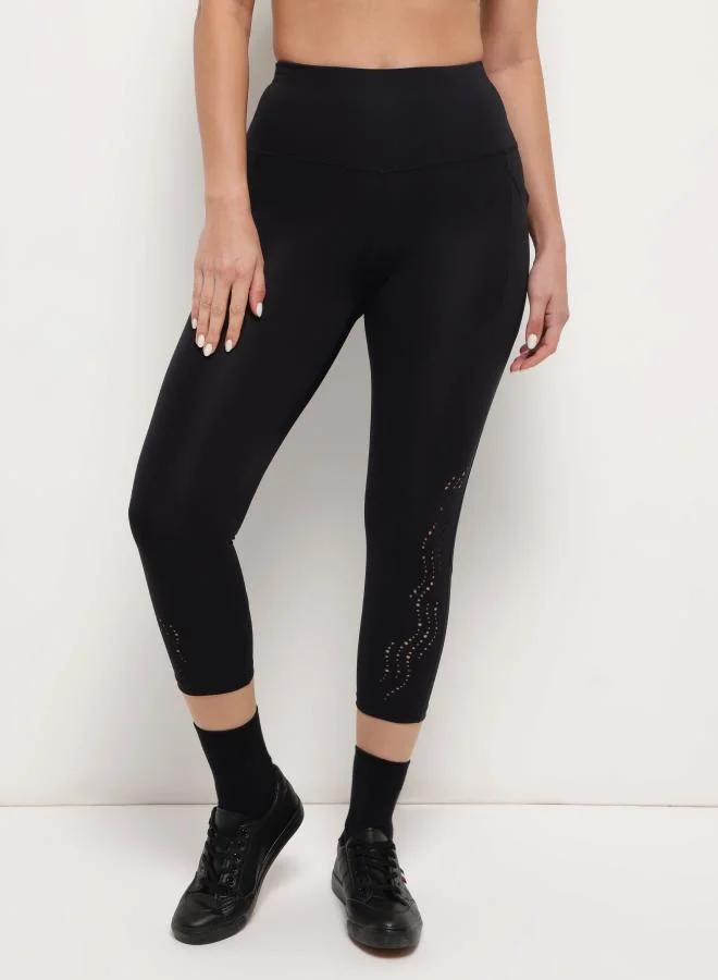 زيسي ليجنز رياضي نسائي ⅞ - أسود سماوي ليلي