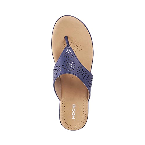 Mochi Womens Synthetic Blue Comfort (Size (8 UK (41 EU)) - Image 5