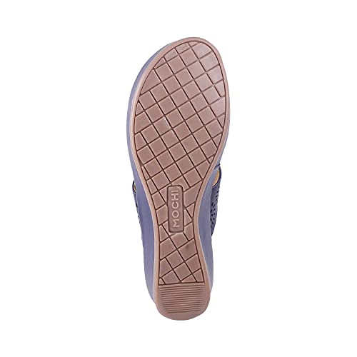 Mochi Womens Synthetic Blue Comfort (Size (8 UK (41 EU)) - Image 4