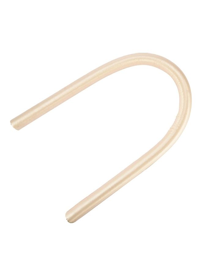 NIBEMINENT Heatless Curling Rod Headband Set Beige - Image 2