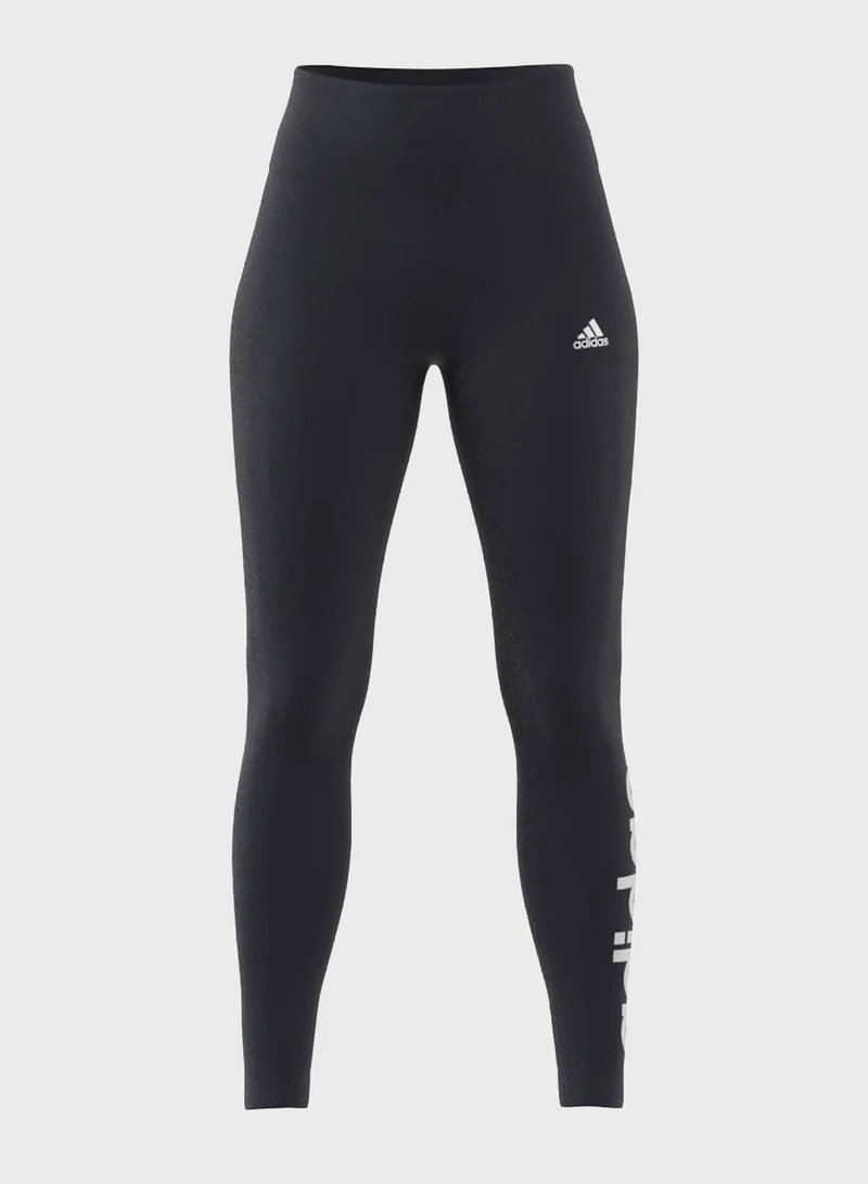 Adidas Essential High-Waisted Logo Leggings