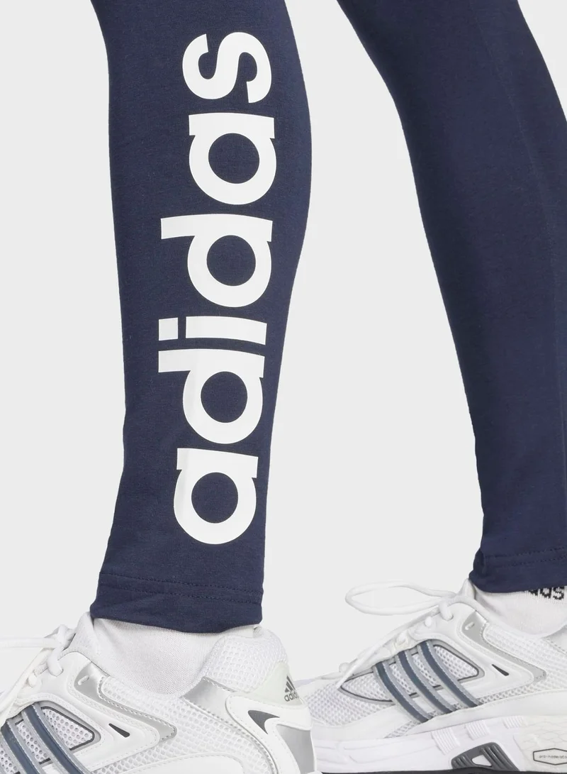 Adidas Essential High-Waisted Logo Leggings