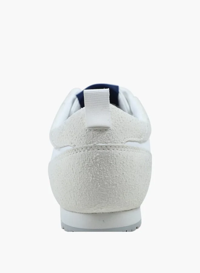 GAP Women's Panelled Sneakers with Lace-Up Closure - MIAMI