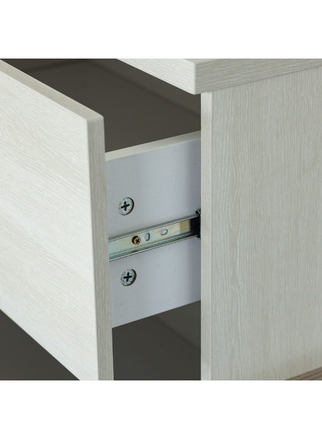 DANUBE HOME Barney Dresser With Mirror Stylish Storage Solution For Bedroom Elegant 6-Drawer Dresser With Reflective Mirror Durable And Modern Home DÃ©cor - Beige And Brown - Image 4