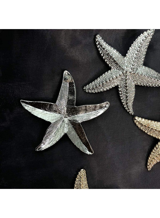 BERYUAN Halloween Statement Big Starfish Earrings Gold Star Earrings For Women Fashion Jewelry Casual Women Accessories For Bridesmaids Gift And Women Girls (Gold) - Image 4