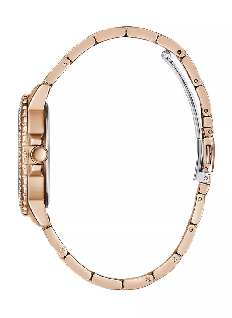 GUESS Women's Analog Round Shape Stainless Steel Wrist Watch GW0410L3 - 36 Mm  - Image 4