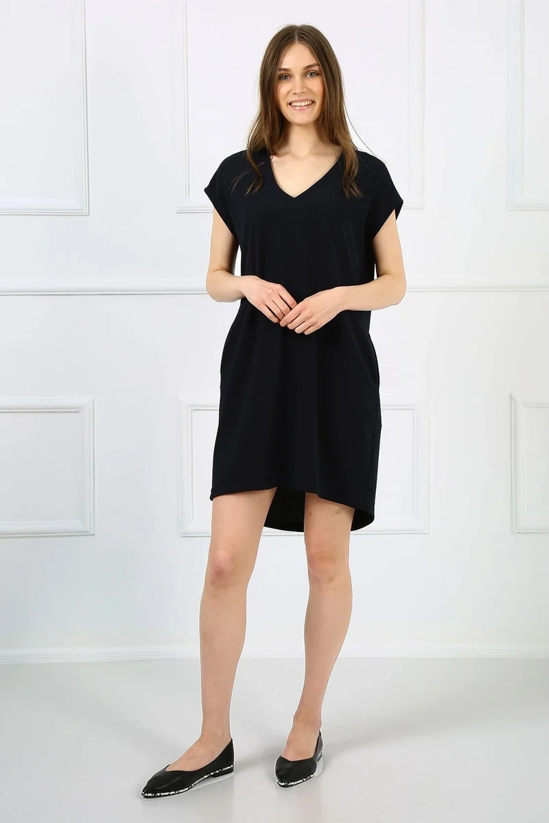 Alexander Gardi Basic Dress with Pockets (B21-45100)