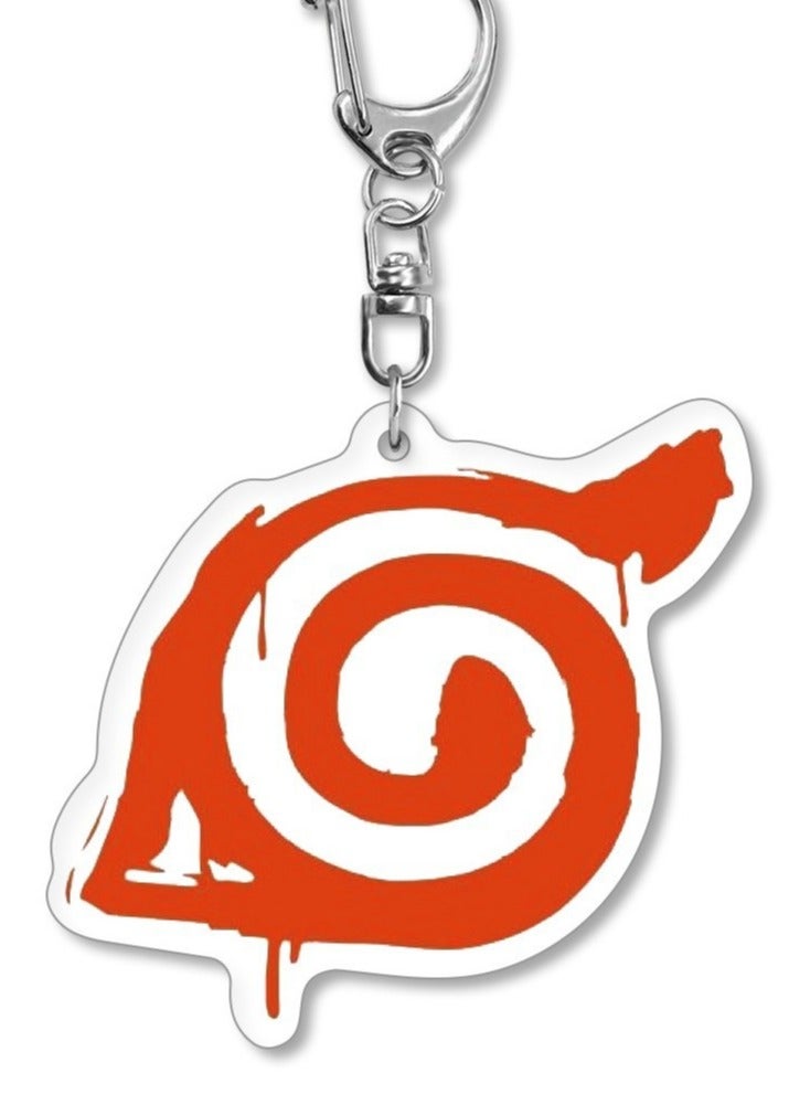 RedMapleTEK 10-Pack of NARUTO Keychains Birthday Gift Light WeightKey Tags Portable Key Rings For Bag Backpack Boys Girls Kids - Image 4