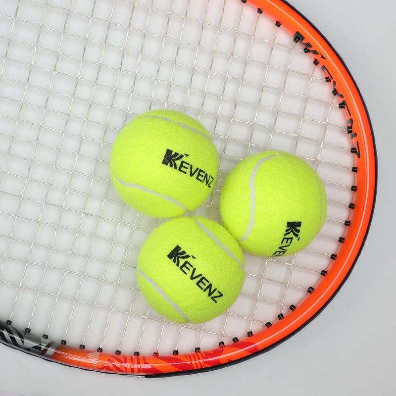 KEVENZ 12/24-Pack Standard Pressure Training Tennis Balls, Highly Elasticity, More Durable, Good for Beginner Training Ball - Image 4