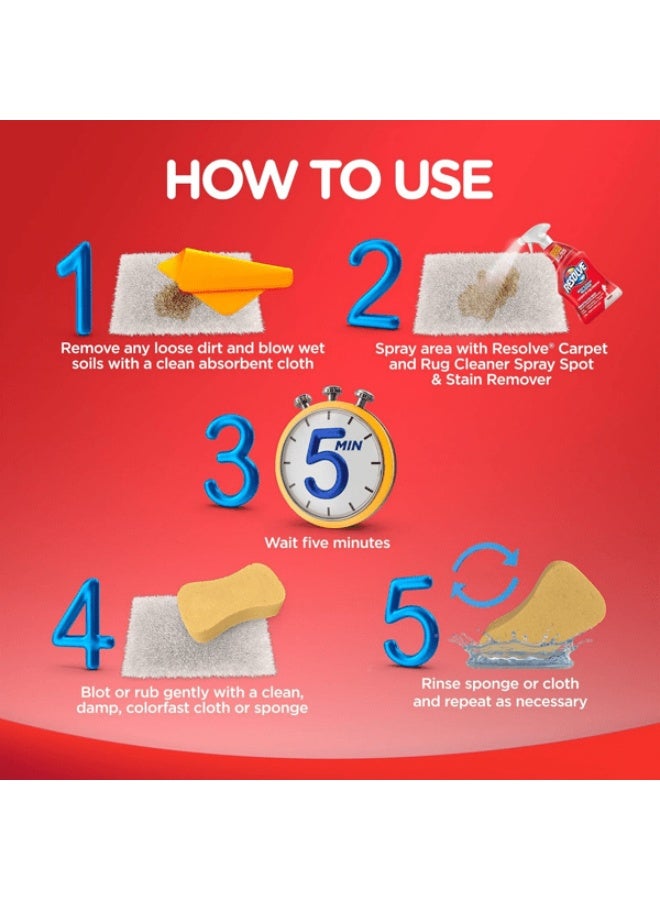 Resolve Stain Remover Carpet Cleaner 700ML - Image 5