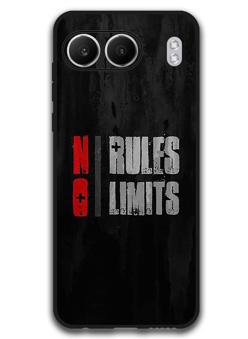 Theodor Protective Case Anti Scratch Shock Proof Bumper Cover For OnePlus Nord 4 No Rules - Image 1