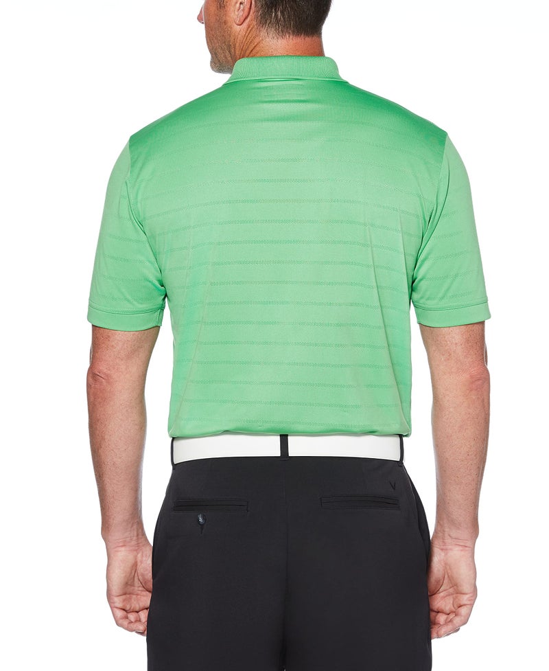 Callaway Men's Short Sleeve Opti-Dri Performance Golf Polo Shirt, Stretch, Moisture-Wicking (Available in Big & Tall), Vibrant Green, Large - Image 2