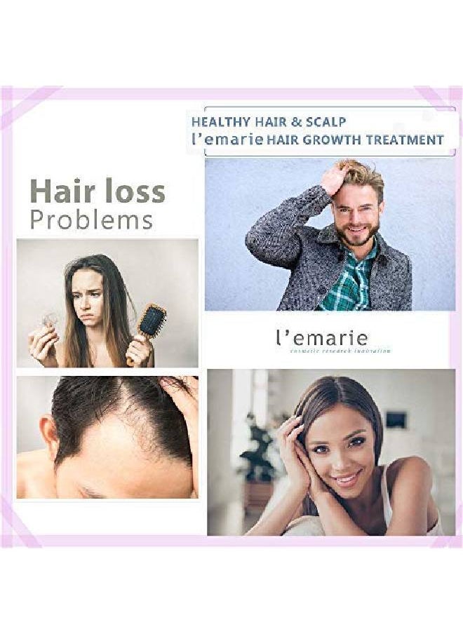 L'emarie Intensive Hair Growth Shampoo Thinning & Hair Loss Shampoo Treatment For Antihair Loss With Extra Dht Blocker For Thicker Fuller Healthier Hair For Men & Women  - Image 4