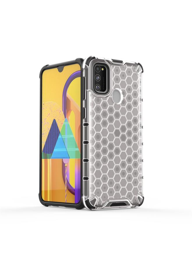 Zaboon Case For Galaxy M30s Shockproof Honeycomb PC + TPU Case - Image 4