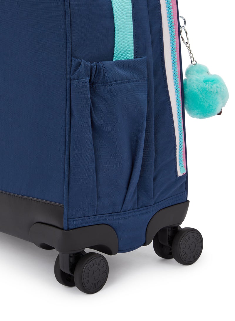 kipling Storia + New Kichirou + Gitroy (Buy Trolley + Lunch Bag & Get Free Pencil Case) (Set of 3pcs Bundle Offer) Resort Navy - Image 3