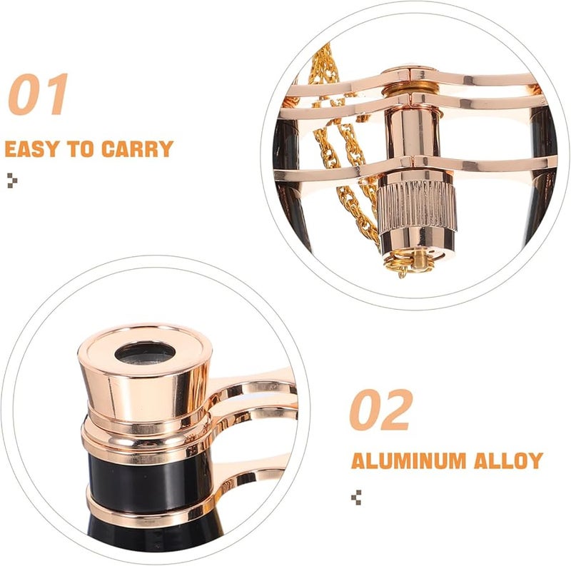 Jojofuny Portable Night Vision Binoculars Wide Angle for Bird Watching Hunting Outdoor Compact Lightweight Design - Image 4