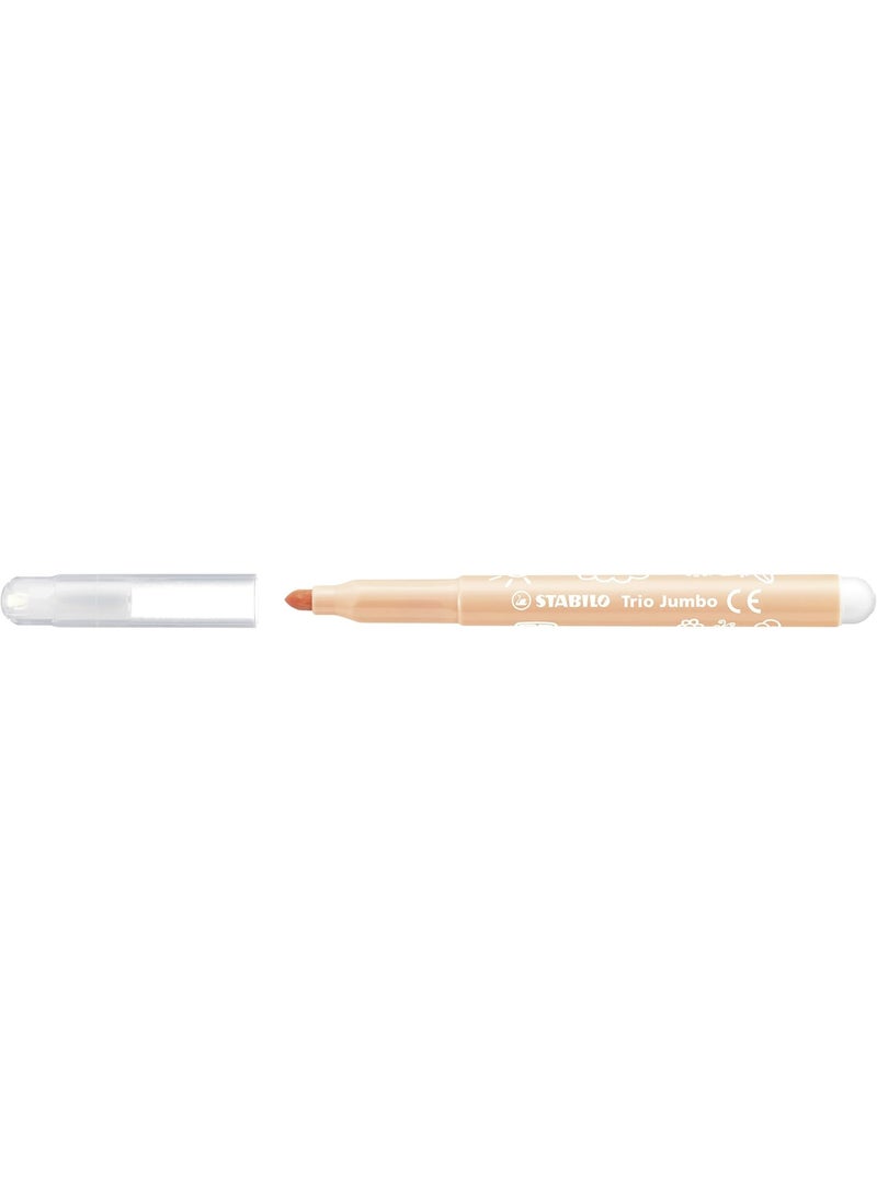 STABILO ExtraThick FiberTip Pen  STABILO Trio Jumbo  Pack of 12  Assorted Colors  - Image 3