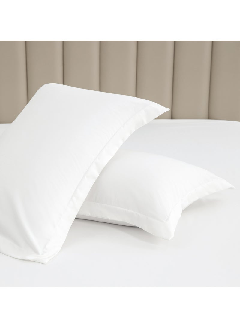 Arabest Set of 2 Standard Pillowcases, Size 50x75 cm, Soft Brushed Microfiber, Envelope Closure, Long-lasting, Resistant to Wrinkles and Fading - Image 2