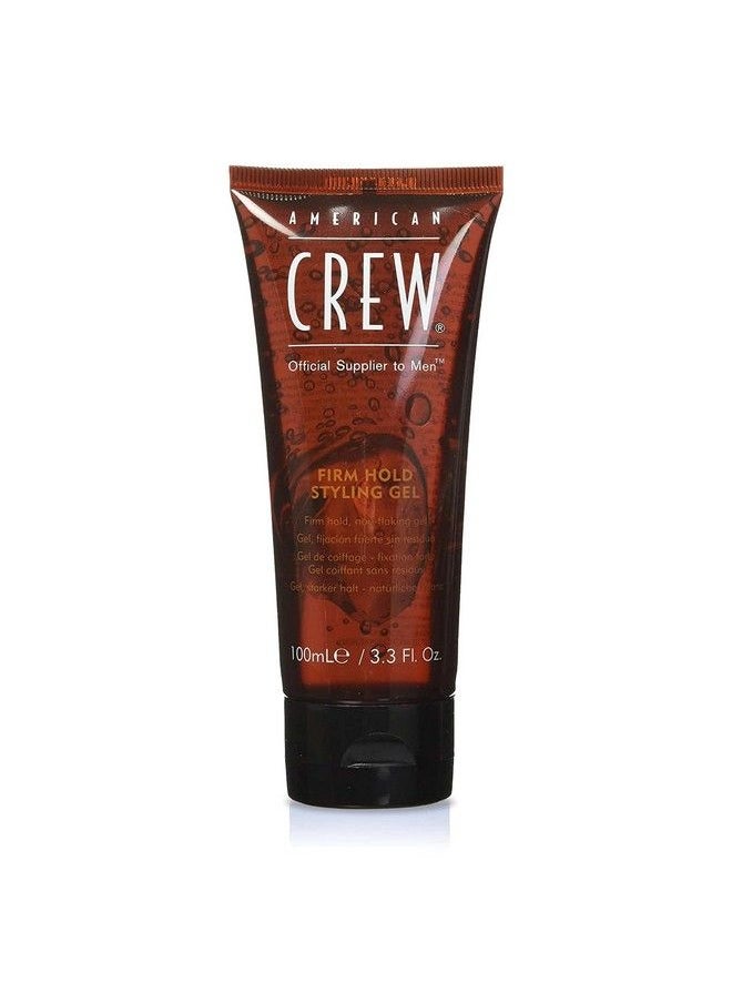 AMERICAN CREW Men Hair Gel By American Crew Firm Hold Nonflaking Styling Gel 3.3 Fl Oz  - Image 1