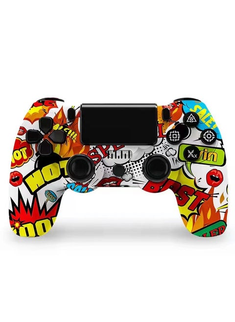 Camouflage Wireless Controller for PlayStation 4/PC/Steam with Gyroscope and Dual Vibration