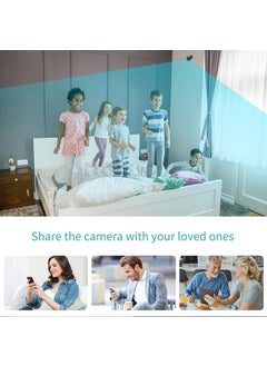 NOVUSOL NOVUSOL WiFi Spy Camera 1080P WiFi Hidden Camera Wireless Indoor Secret Camera Baby Mini Spy Cam Home Security Surveillance Camera Micro Small Monitor Video Camera with Motion  - Image 3
