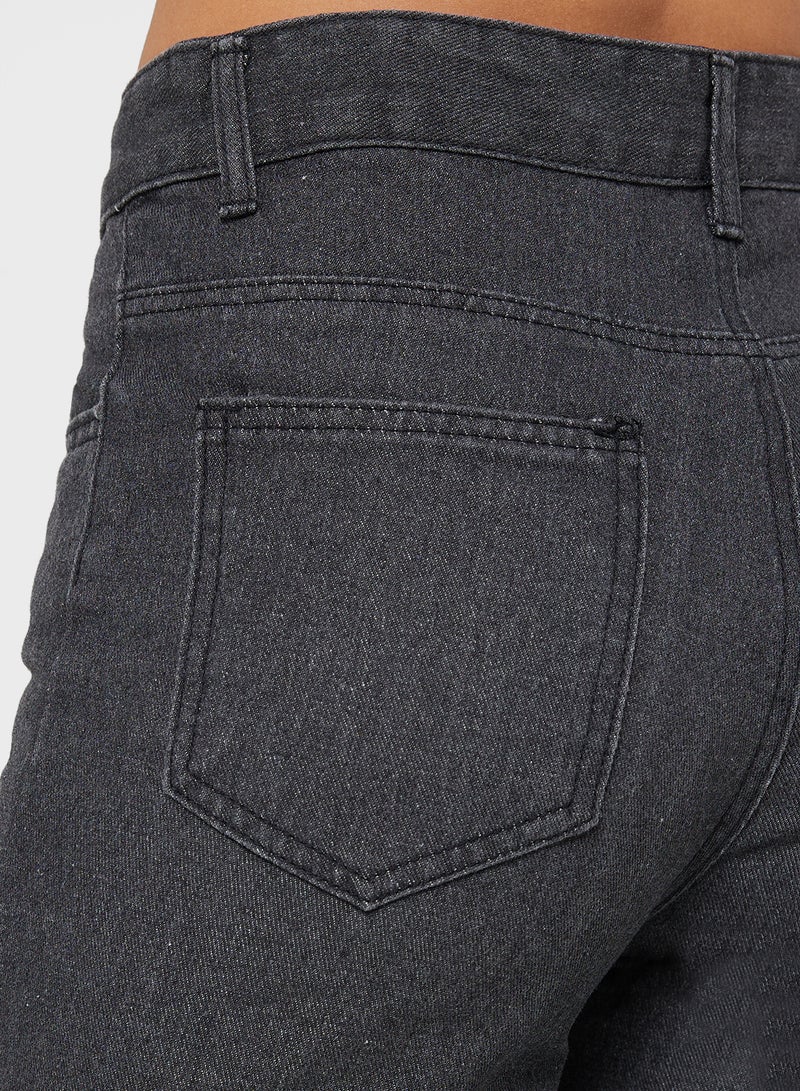 Ginger Straight Fit Cropped Jeans  - Image 5
