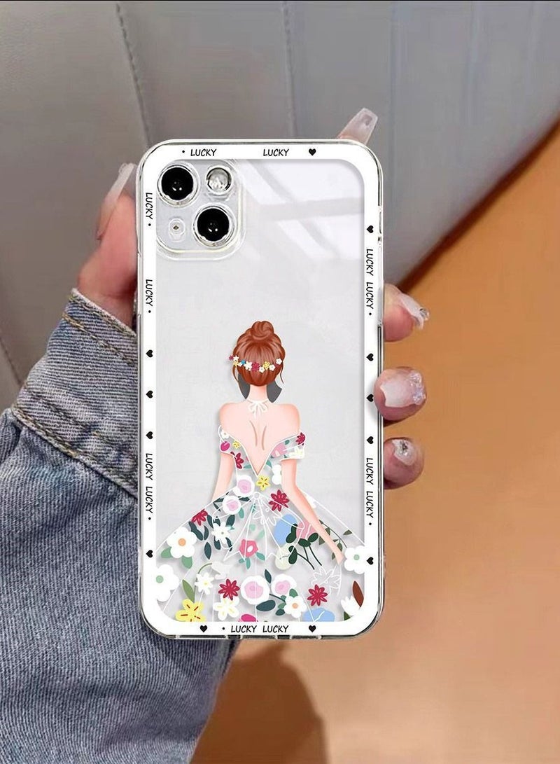 Loquat Back Cover Printed TPU Protective Mobile Phone Case for iPhone