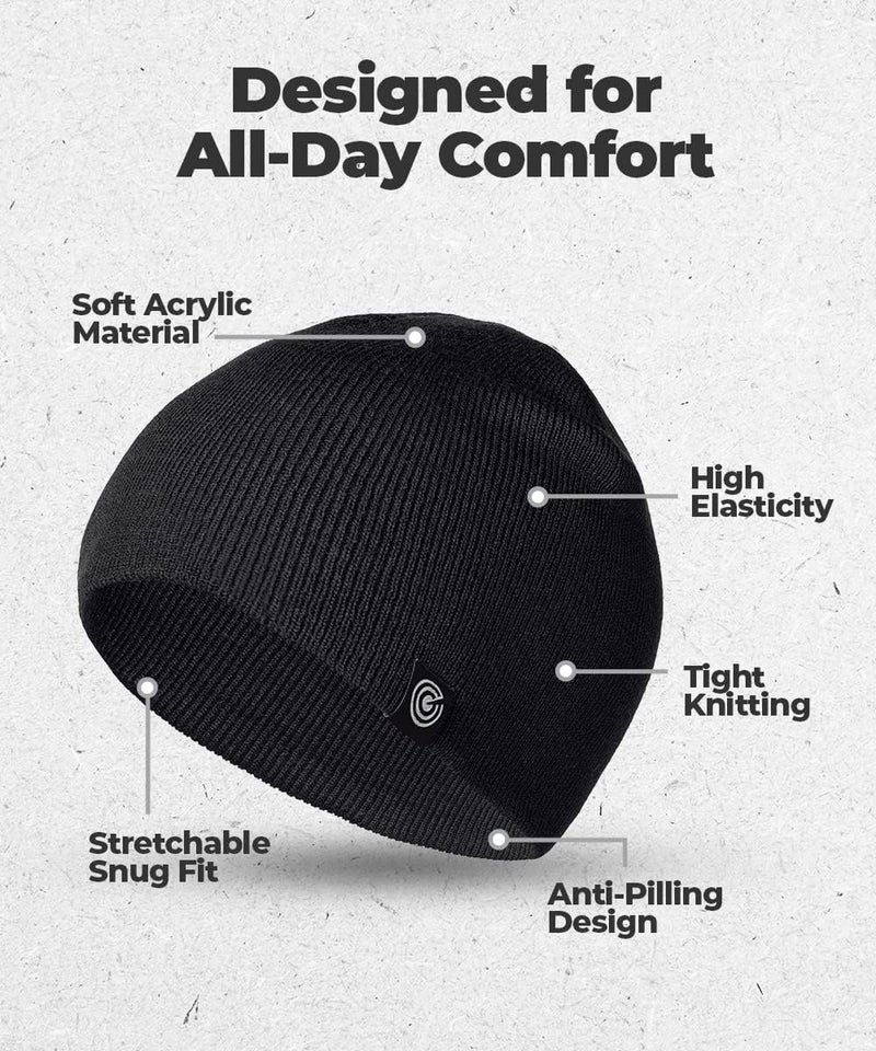 Revony mens Be2 Beanie Hat - Image 4