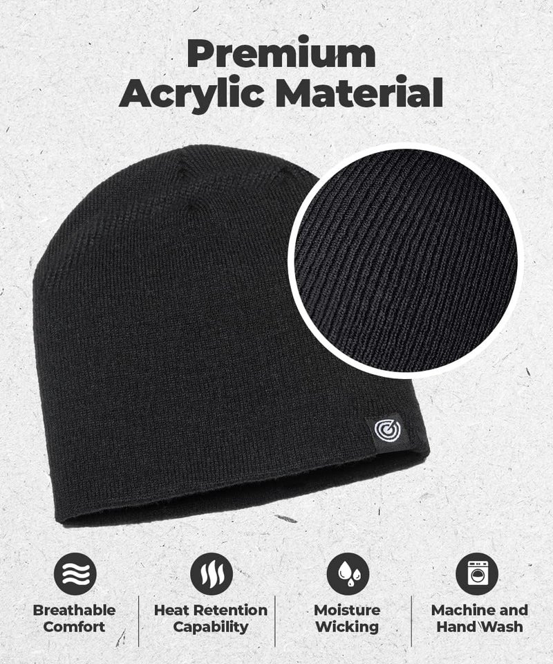 Revony mens Be2 Beanie Hat - Image 2
