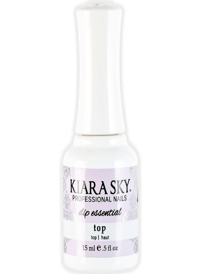 KIARA SKY Dip Manicure Nail Liquid Essentials | 0.5 fl oz | Step #4 Top Coat - Image 1