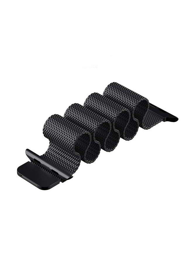 Generic - Milanese Loop Stainless Steel Bracelet Strap Band for 41/40/38mm Black - Image 1