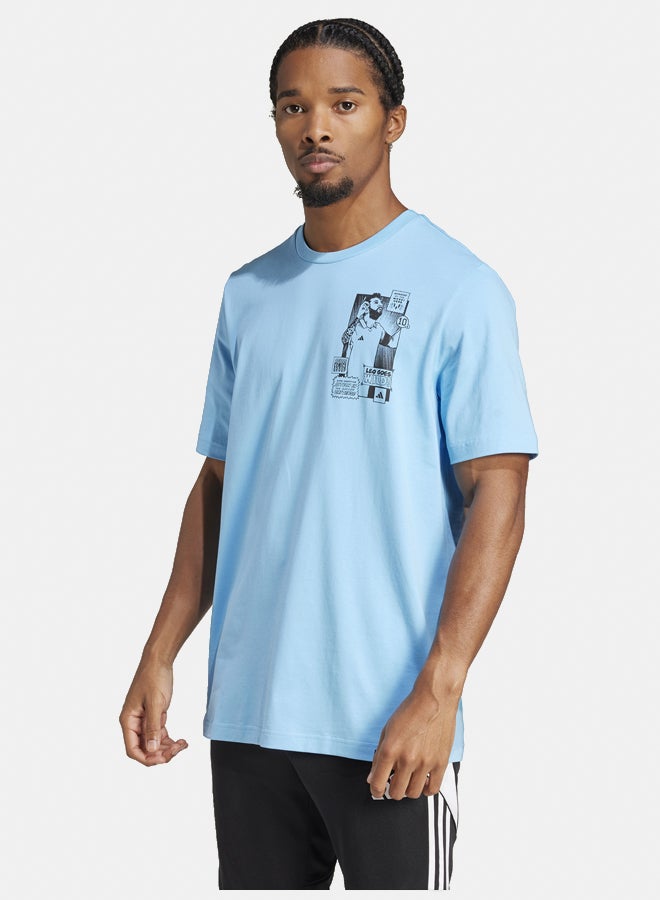 Adidas messi icon men's graphic t-shirt  - Image 1