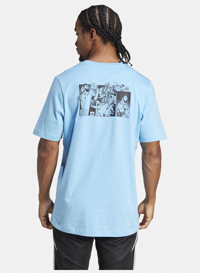 Adidas messi icon men's graphic t-shirt  - Image 4