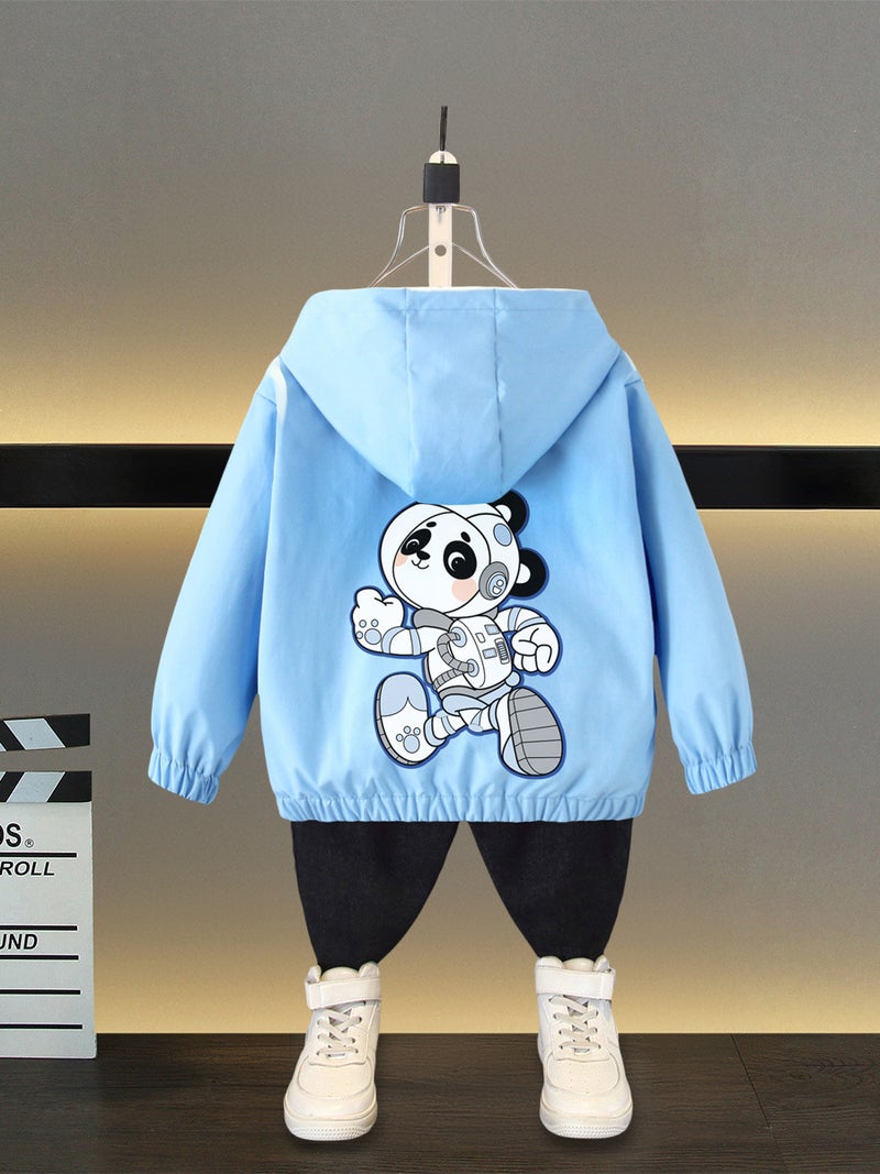 Children'S Clothing Boy'S Coat Trash Coat Children'S Jacket Boy'S Jacket Big Boy'S Top Spring Clothes - Image 4