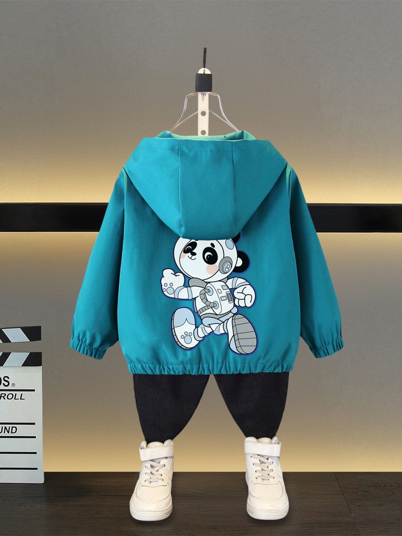 Children'S Clothing Boy'S Coat Trash Coat Children'S Jacket Boy'S Jacket Big Boy'S Top Spring Clothes - Image 2