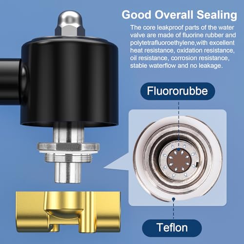 TAILONZ PNEUMATIC 3/8 Inch NPT DC24V Brass Electric Solenoid Valve 2W040-10 Normally Closed Water, Air, Diesel - Image 3