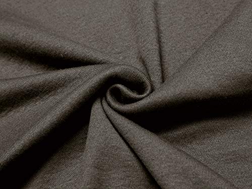 Poriff Men's Slim Fit Long Sleeve Tops T-Shirt Knitted Pullover Turtleneck Sweater Brown L - Image 5