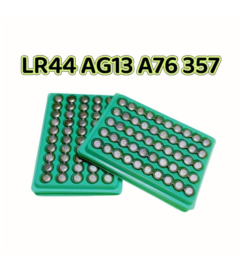 50pcs LR44 AG13 A76 357 1.5V Alkaline Button Batteries for Watches and Toys - Image 3