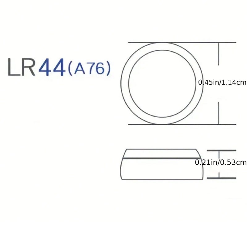 50pcs LR44 AG13 A76 357 1.5V Alkaline Button Batteries for Watches and Toys - Image 5