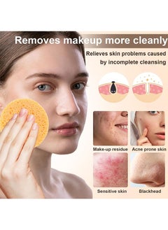 Eelhope Facial Sponges, Cleansing Pads for Dark Spots, Mini Travel Essentials Compressed Facial Sponges, Exfoliating Pads Face Sponges for Cleansing, Skincare Tools  - Image 2