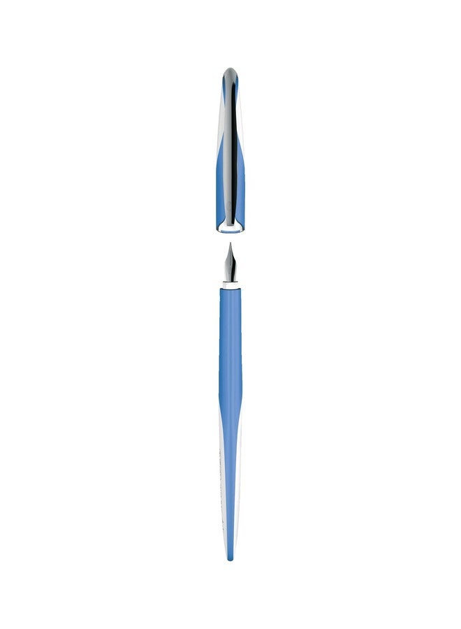Herlitz my.pen Style Baltic Blue Fountain Pen (M) 50003211 - Image 4