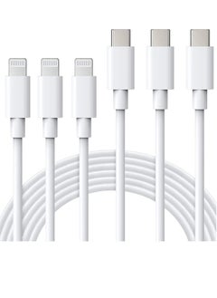 ELTRAZONE USB C to Lightning Cable MFi Certified - ilikable 3Pack 3FT Fast iPhone 13 Charger Cable - Lightning to Type C Cable Compatible with iPhone 13 12 Pro 11 Max XS XR 8 Plus SE 2020 iPad Pro AirPods Pro  - Image 1