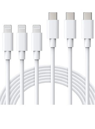 USB C to Lightning Cable MFi Certified - ilikable 3Pack 3FT Fast iPhone 13 Charger Cable - Lightning to Type C Cable Compatible with iPhone 13 12 Pro 11 Max XS XR 8 Plus SE 2020 iPad Pro AirPods Pro - pzsku/Z1838B47818A9913F4D9EZ/45/_/1693993740/58bc8c91-c7f0-42d2-a409-bfe84acea6dd