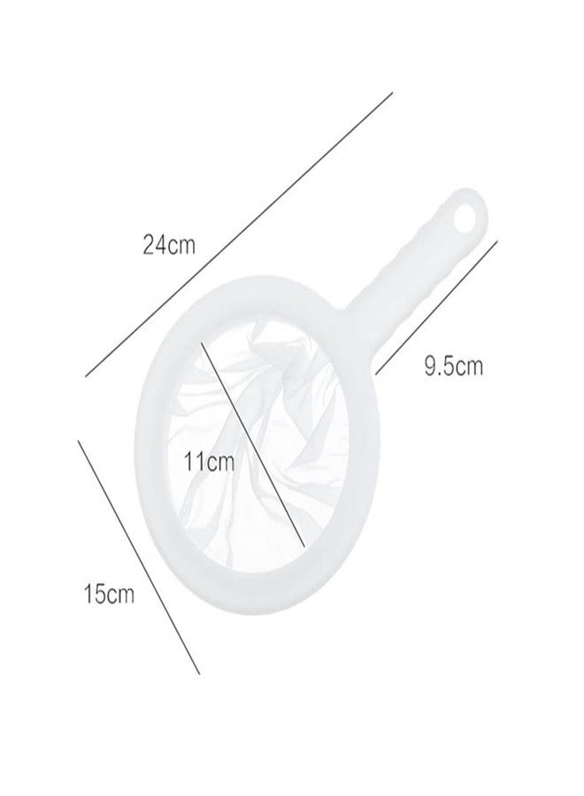 Melostu Mesh Kitchen Ultra-fine Mesh Strainer Kitchen Nylon Mesh Filter Spoon for Suitable for Soy Milk Coffee Milk Yogurt (1) - Image 5