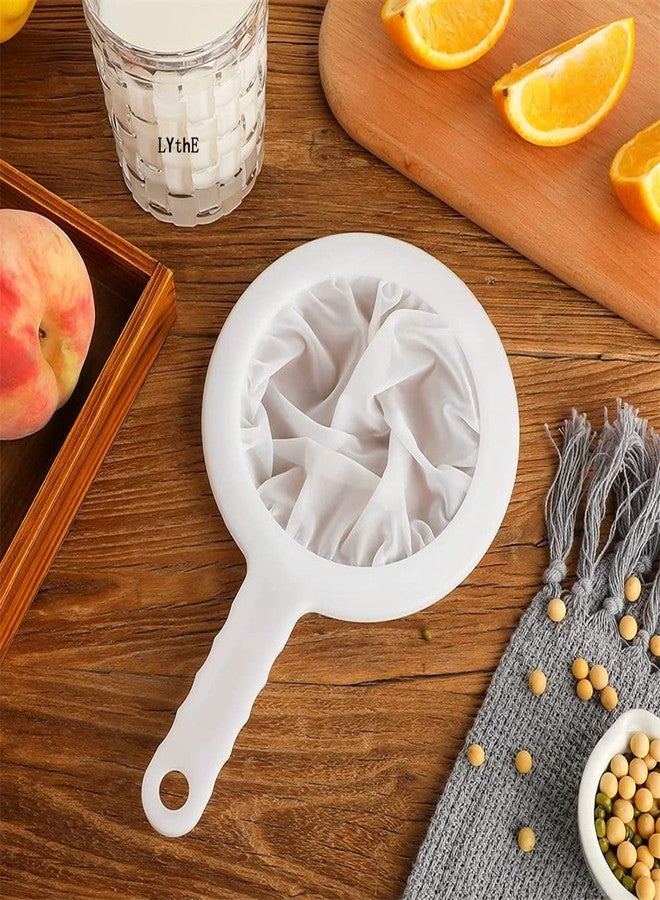 Melostu Mesh Kitchen Ultra-fine Mesh Strainer Kitchen Nylon Mesh Filter Spoon for Suitable for Soy Milk Coffee Milk Yogurt (1) - Image 4