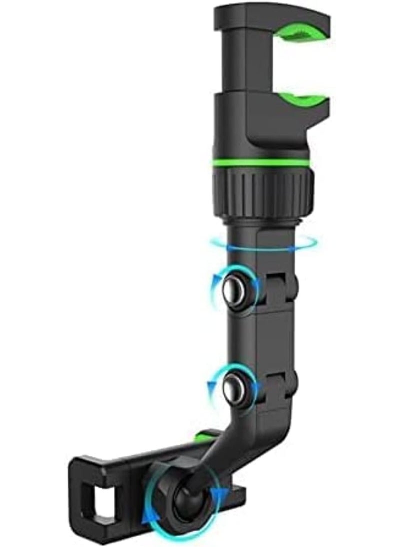 ELTRAZONE Multifunctional Rearview Mirror Phone Holder with 360 Degrees Rotating - Image 5