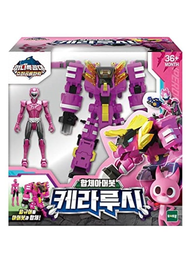 null - Mini Force Combined Amerbot KERA Lucy 2 Stage Transformation Figure Amerbot Combination - Image 1