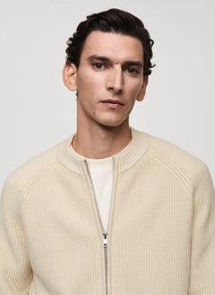 Mango Man Jeremy Zip Through Cardigan  - Image 4