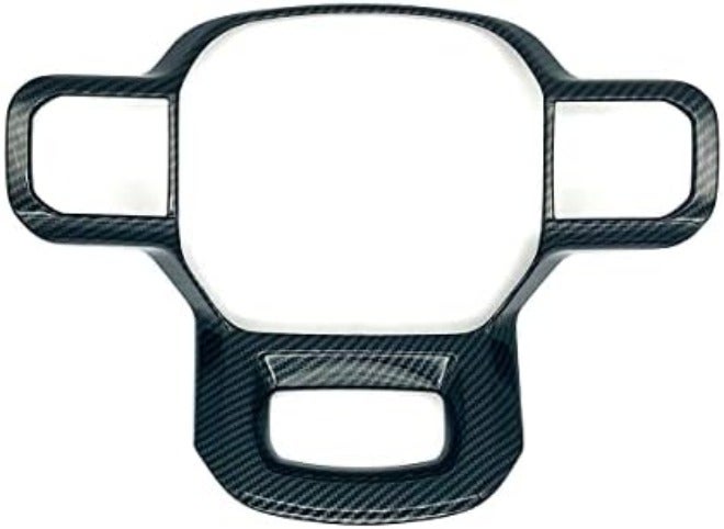 Keptrim for F-150 ABS Carbon Fiber Steering Wheel Cover Trim for 2015 2016 2017 2018 2019 2020 Ford F150, for 2017-2022 F250 F350, for 2018-2021 Ford  Expedition - Image 5